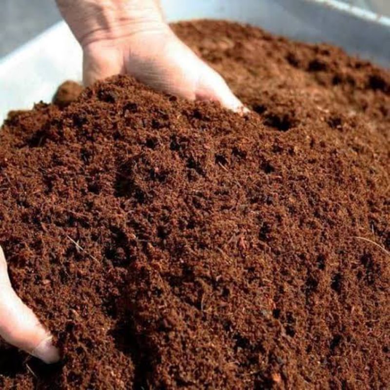 Media Tanam Cocopeat Cocopit Halus Serabut Kelapa Berat 1,2 Kg
