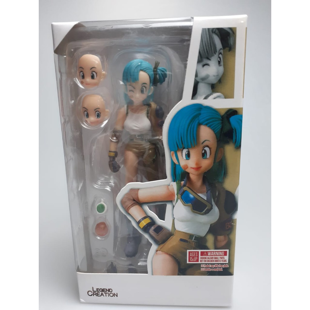 Jual SHF Bulma Kid Figure Girl Dragon Ball Z Movie NEW MIB | Shopee ...