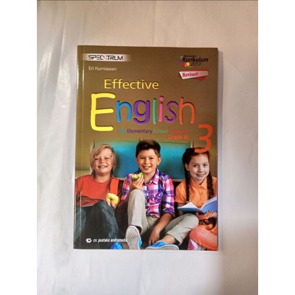 Jual BUKU BAHASA INGGRIS | EFFECTIVE SD/MI KELAS 3 | Shopee Indonesia