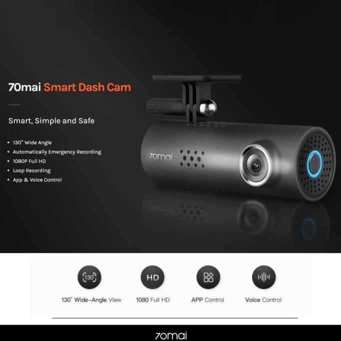 Jual 70mai Smart Dash Cam 1S 1080P Recorder Auto Car Camera | Shopee ...