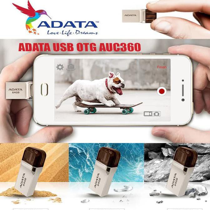 Jual USB OTG ANDROID 32GB ADATA UC360 | USB Flash Disk | USB Flash Disk ...