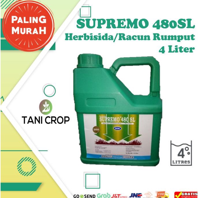 Jual Supremo Sl Liter Herbisida Racun Rumput Ilalang