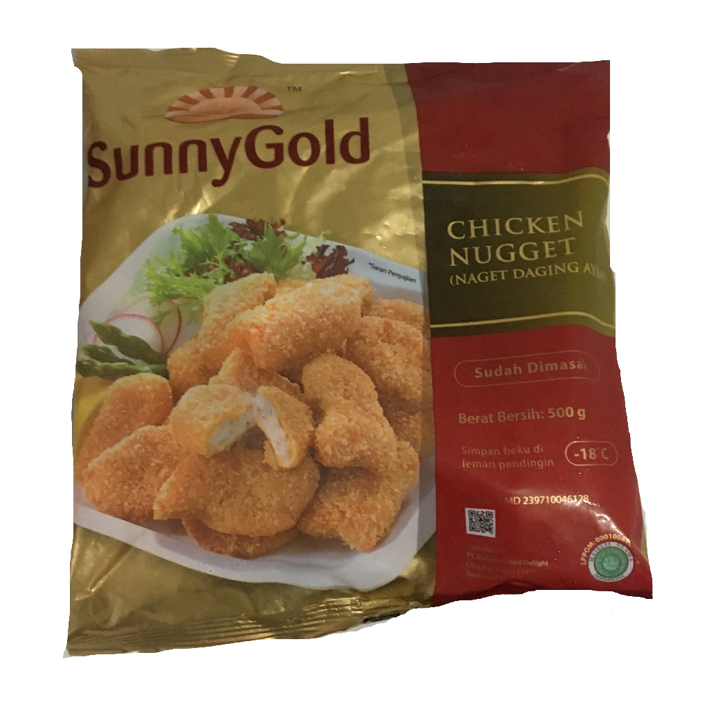 Jual Sunny Gold Chicken Nugget 500gr Shopee Indonesia 3039