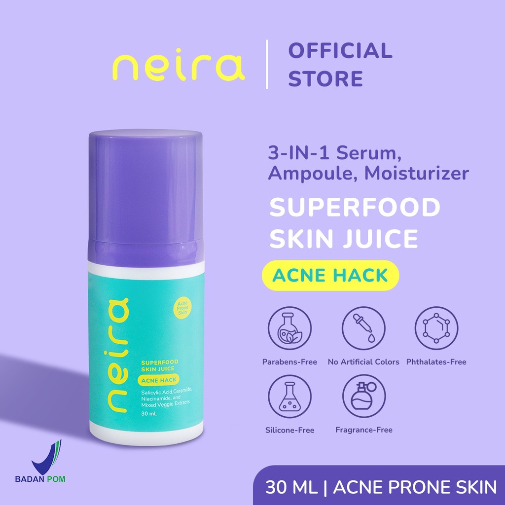 Jual Neira Superfood Skin Juice Acne Hack 3in1 Serum Ampoule ...