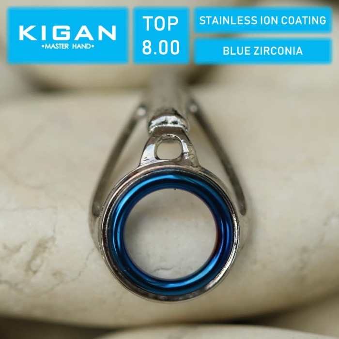 Jual 8.0-2.6 KIGAN Z TipTop Guide Joran Z-TOP Blue Zirconia | Shopee ...