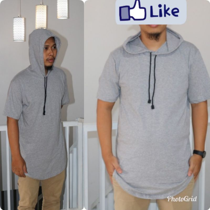 Kaos longline clearance hoodie