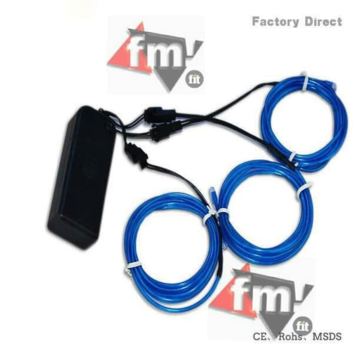 Jual Power Supply Battery Baterai AA x2 for Neon ElWire LED inverter ...
