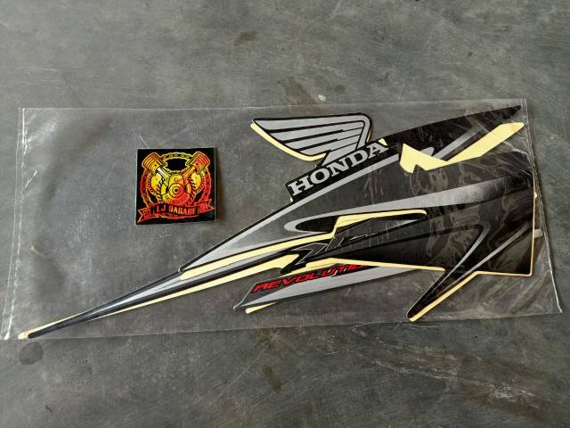 Jual Sticker Body Striping Honda Tiger Revo 2013 Violet Strip tirev ...