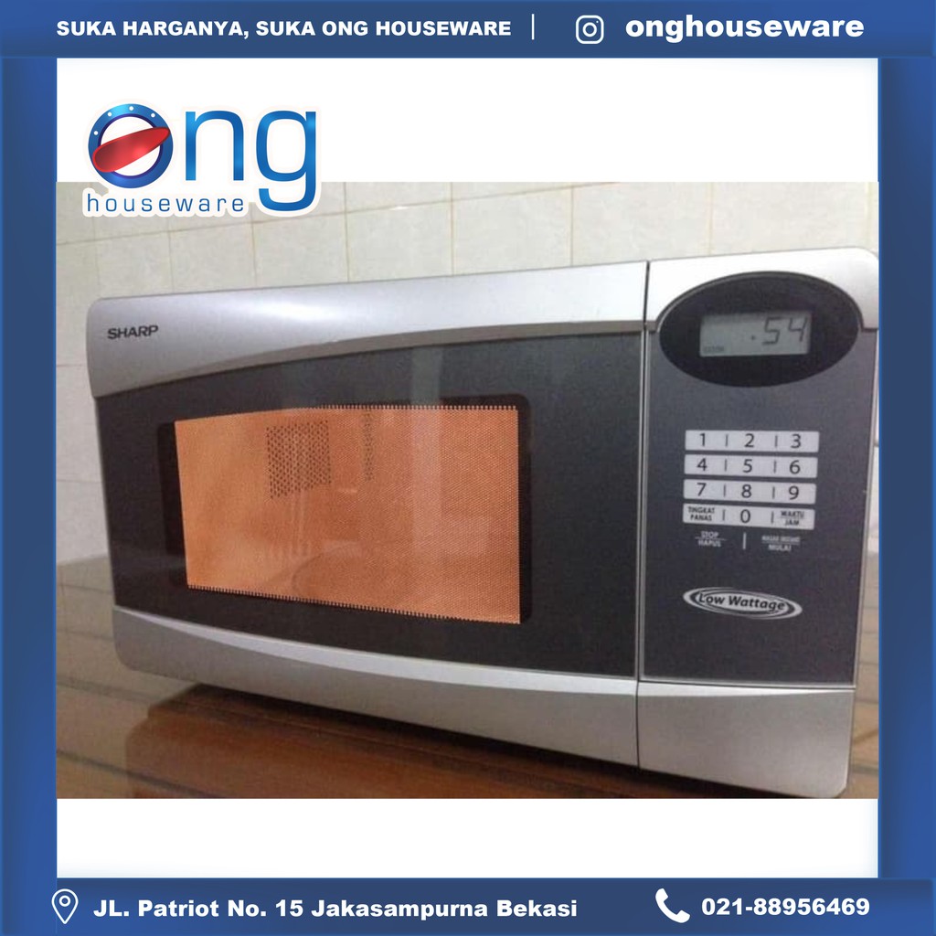 Jual Microwave Oven Listrik 22 Liter Touch Control Sharp R 230R(S