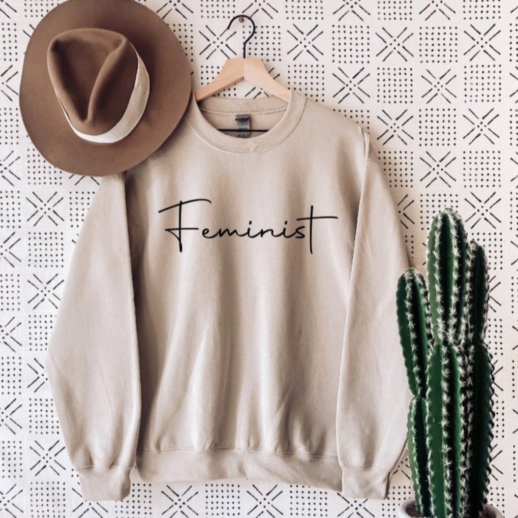 Feminist cowboy sweater store