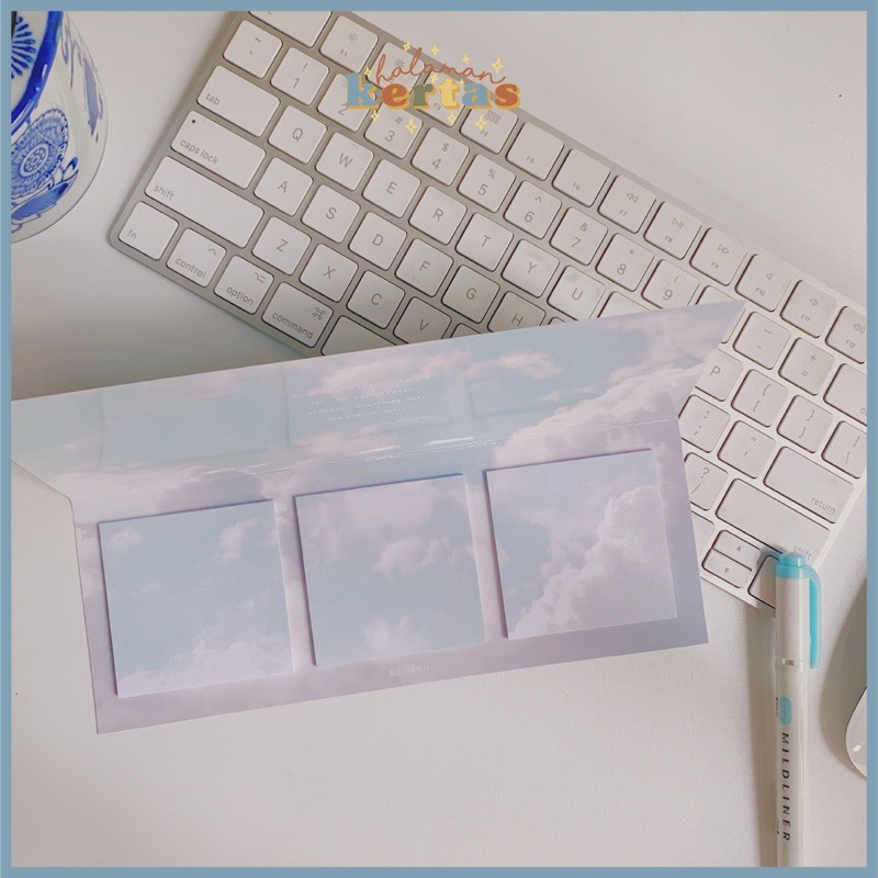 Jual Sky Stickynotes (60lembar stickynotes bertema langit ) | Shopee ...