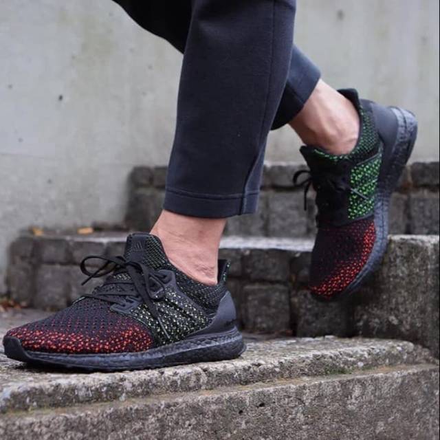 Adidas ultra boost hot sale clima black red