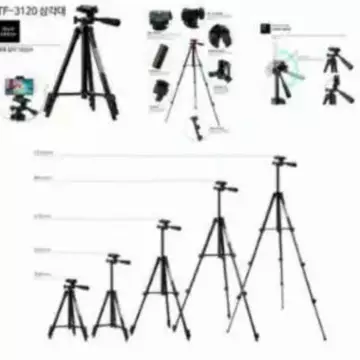 Tripod 3120 Full Black 1Meter Holder U Universal Weifeng