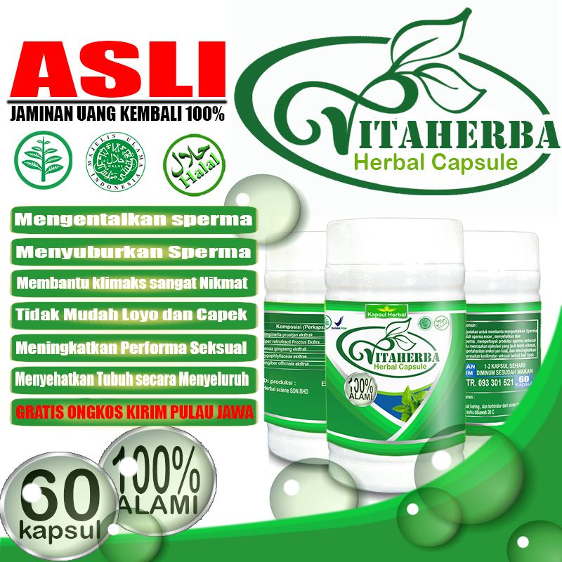 Jual VITAHERBA PAKET PROMIL SUAMI ISTRI KESUBURAN PENYUBUR PENGENTAL ...