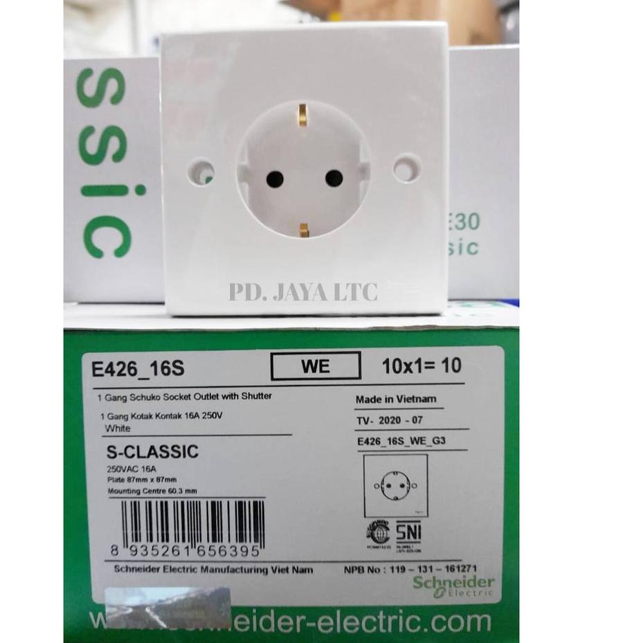 Jual Proses sekarang--Clipsal Schneider Stop Kontak 1 Gang S-Classic ...
