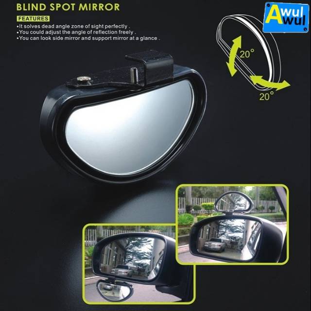 Jual Kaca Spion Tambahan Wide View Install Car Blind Spot Mirror ...