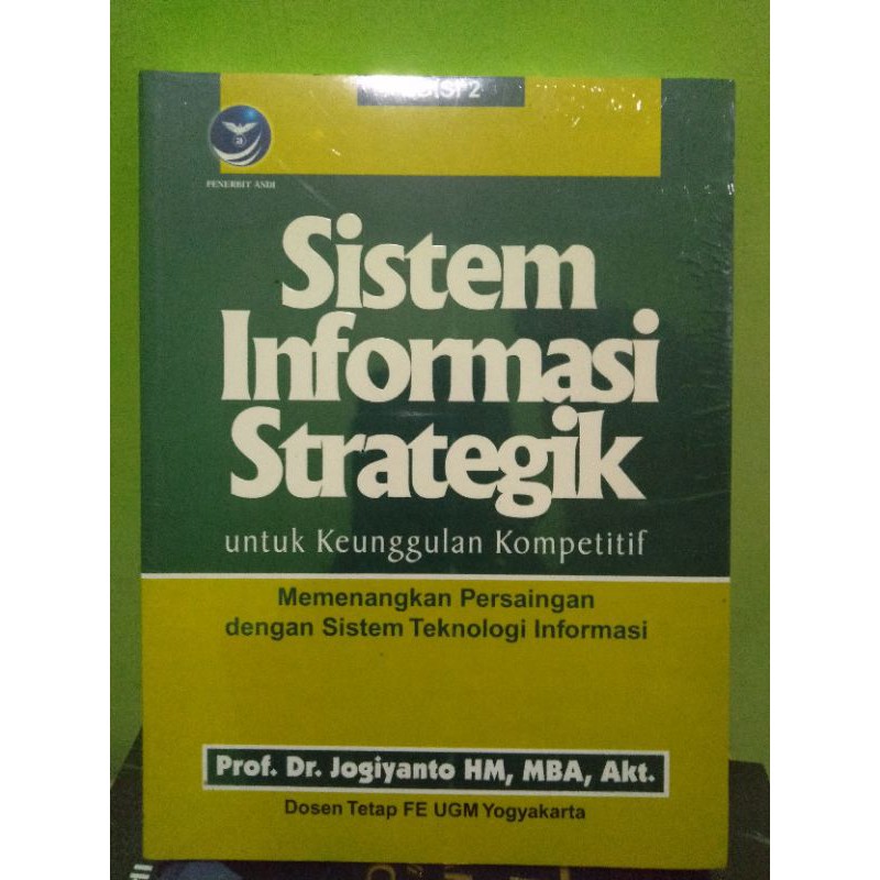 Jual Sistem Informasi Strategik - Jogiyanto Hartono | Shopee Indonesia