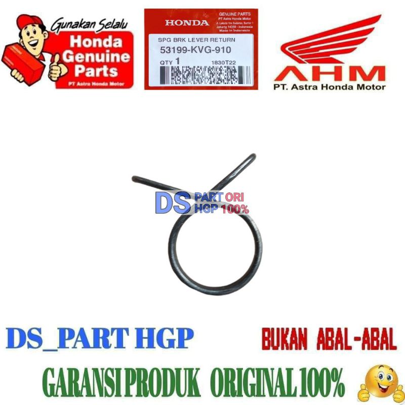 Jual HGP 53199-KVG-910 Per Handle Rem Kanan Beat Scoopy Vario 110 125 ...