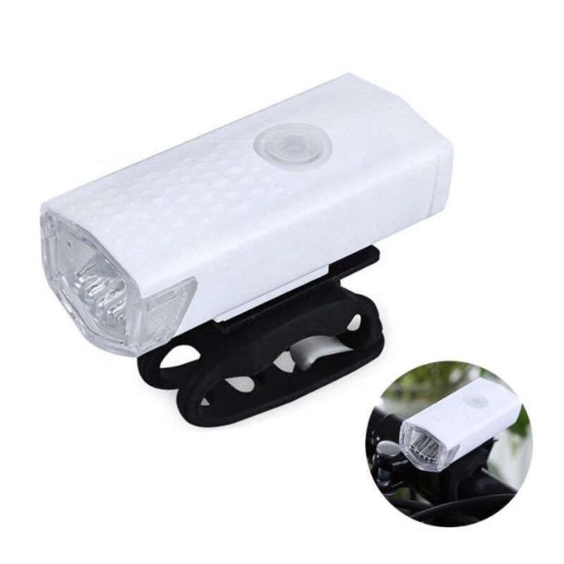 Jual Lampu Depan Sepeda CREE LED 300LM Dapat Diisi Ulang Dengan USB ...