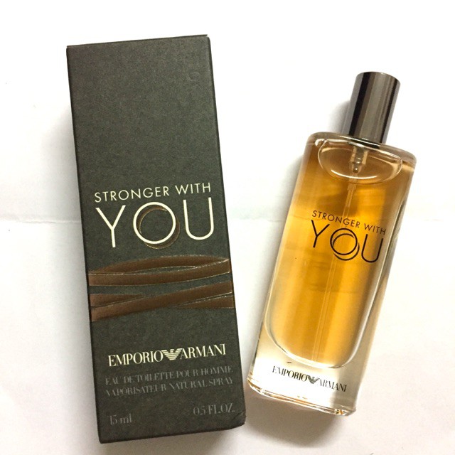 Jual Giorgio Armani Stronger With You EDT 15ml Men Travel Size