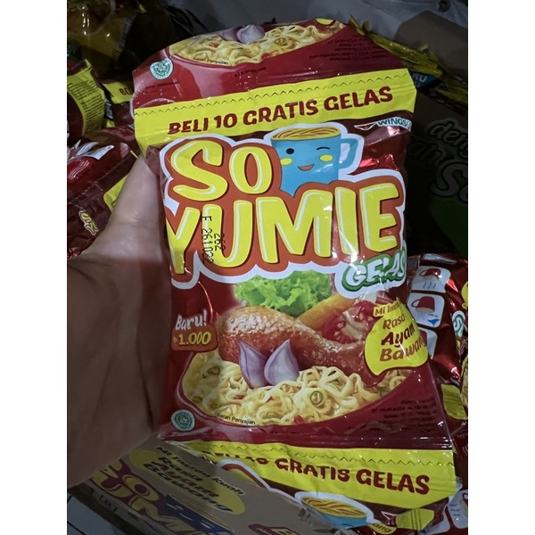 Jual So Yumie Gelas 30gr Wings Food So Yumie Gelas 30gr Shopee