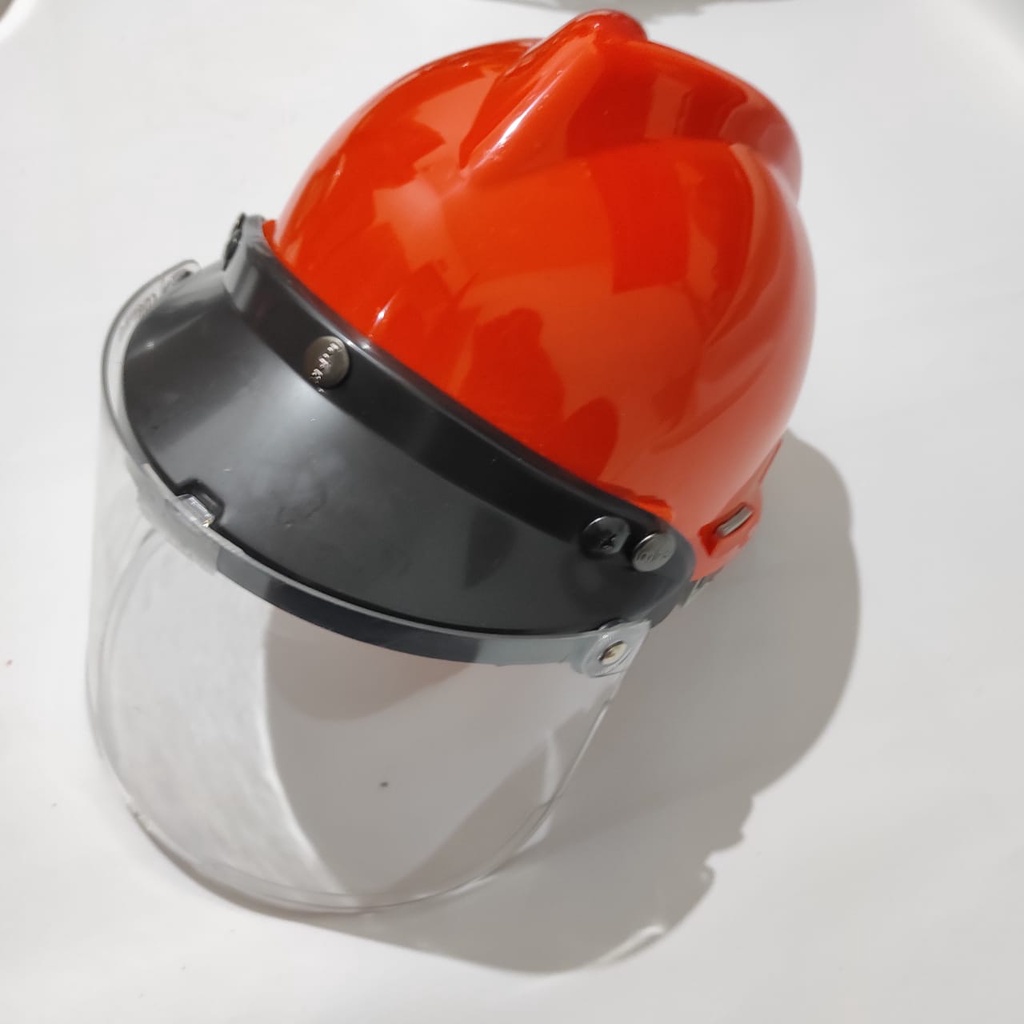 Jual HELM FACESHIELD APD SAFETY PROYEK POLYCARBONACE COATING SNI ...