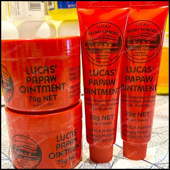 Jual Lucas Papaw Ointment Original Australia 25G Dan 75G Shopee Indonesia