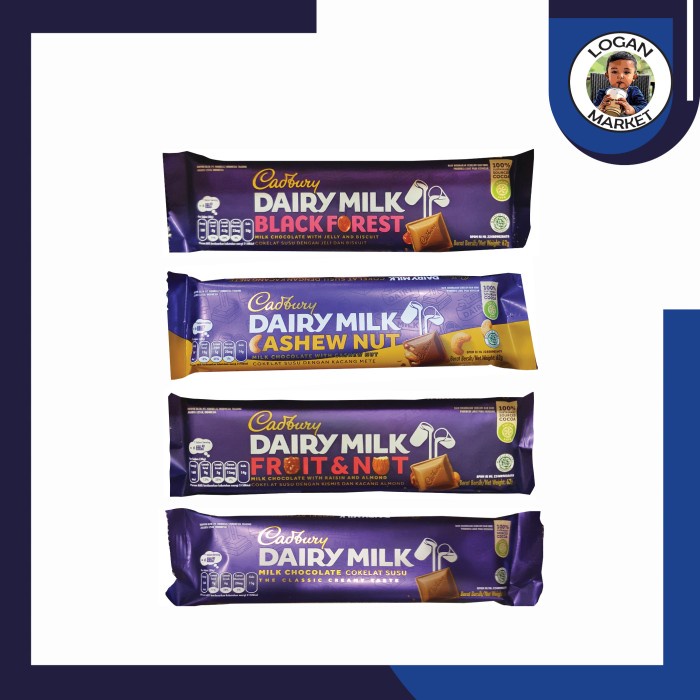 Jual Cadbury Cadburry Dairy Milk Coklat Cokelat 30gram 30 Gram | Shopee ...