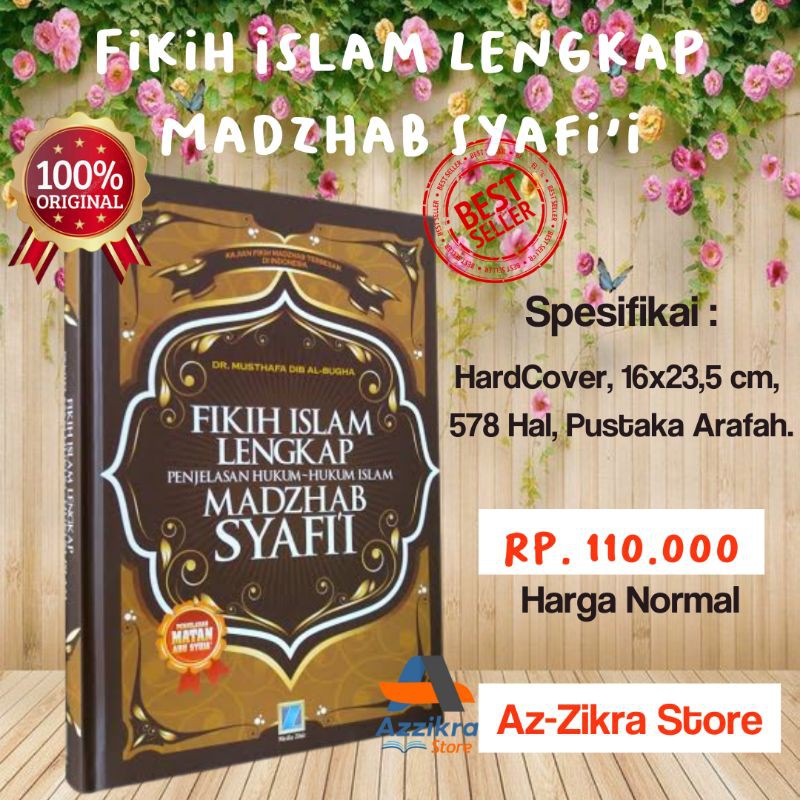 Jual Buku Fikih Fiqih Islam Lengkap Madzhab Syafii Fikih Fiqh Imam