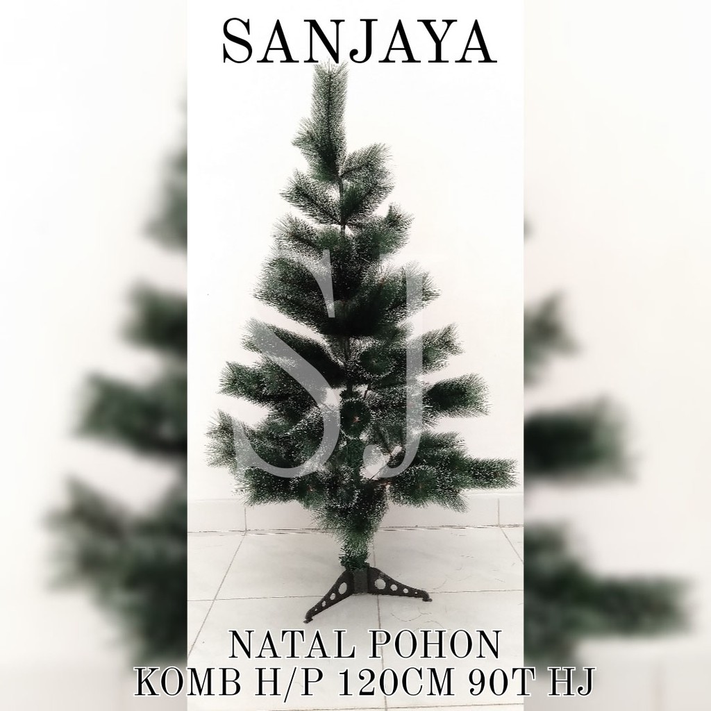 Jual [120Cm] Pohon Natal Christmas Tree Besar / Pohon Cemara Dekorasi