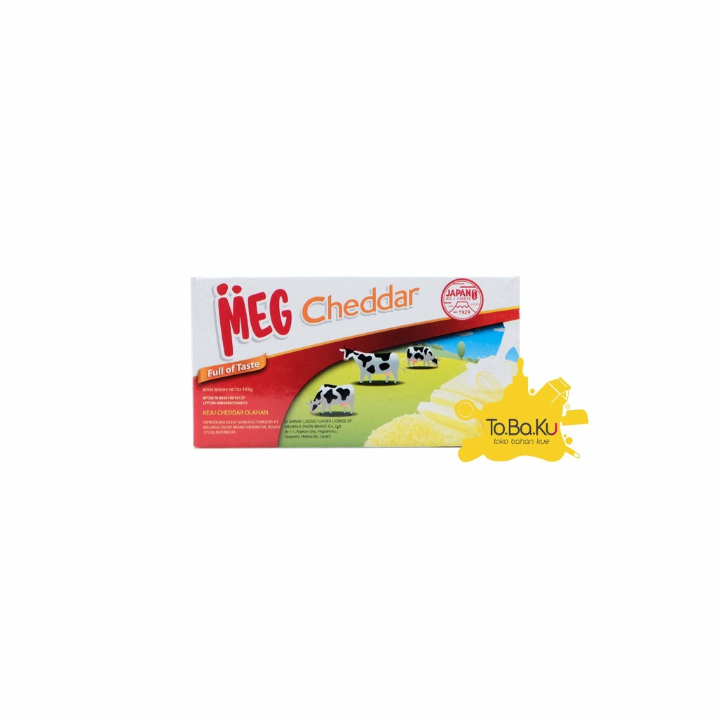 Jual Meg Cheddar Cheese (165gr) | Shopee Indonesia
