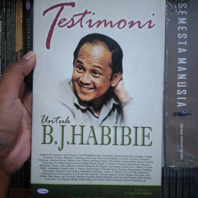 Jual BUKU TESTIMONI UNTUK B J HABIBIE - ANDI MAKMUR MAKKA - OMBAK ...