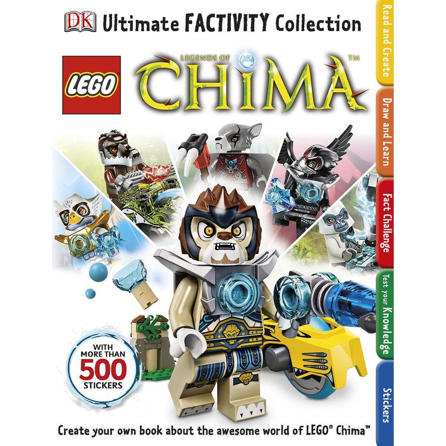 New Arrival LEGO LEGENDS OF CHIMA ULTIMATE FACTIVITY COLLECTION