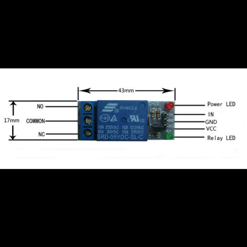 Jual DIY Papan Modul Relay Trigger 1 Channel Low Level 5v 220VAC Untuk ...
