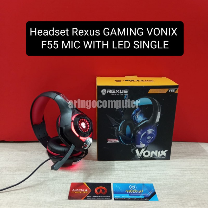 Headset gaming rexus discount f55