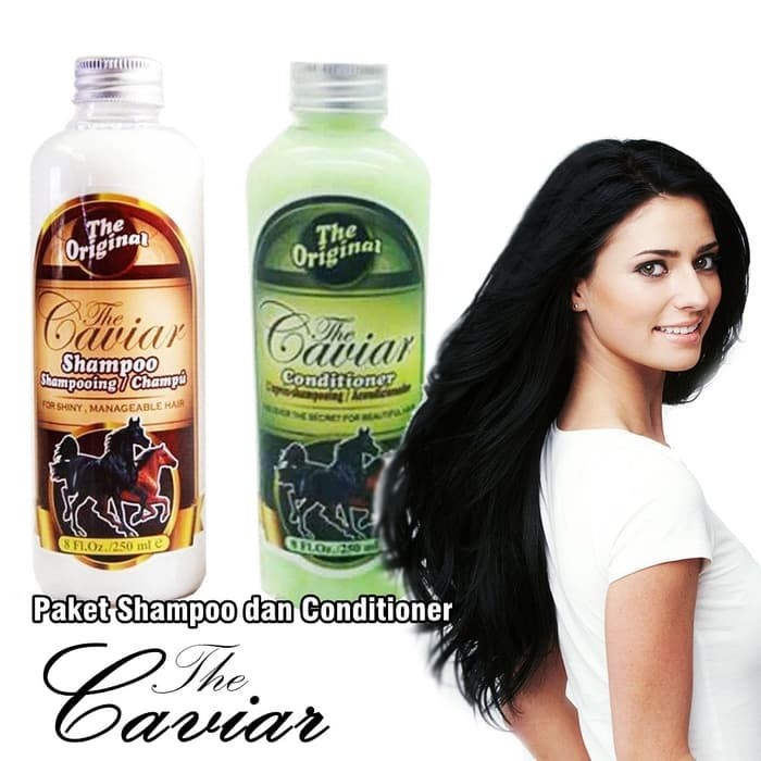 Jual Shampo Sampo Kuda Caviar Pemanjang Rambut Perawatan Penumbuh