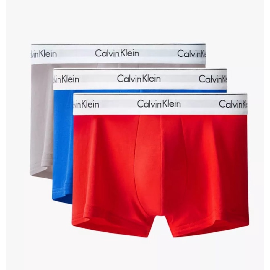 ORIGINAL CALVIN KLEIN Ck Underwear Modern Cotton Stretch 3 Pack Low Rise TrunkN CALVIN KLEIN ORIGINAL
