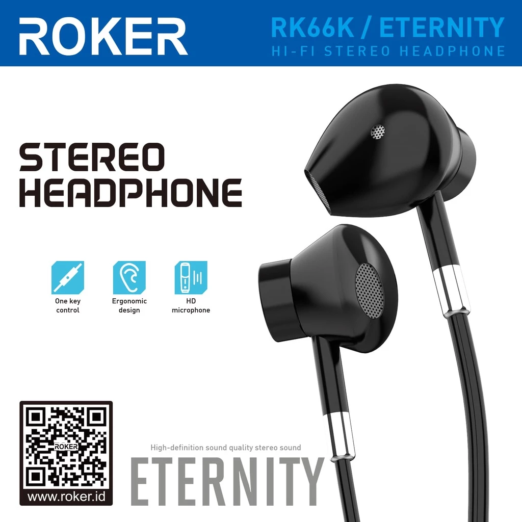 Handsfree / Earphone / Headset Roker Eternity