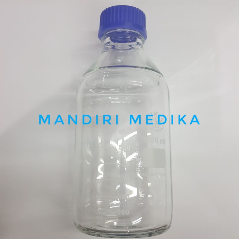Jual Bottle Reagent Botol Lab 1000ml Original SIMAX Made in ...