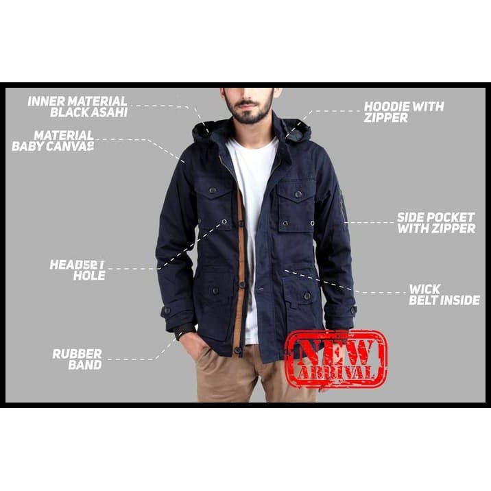 Jual jaket/jaket distro/jaket distro pria/jaket kanvas/jaket parka ...