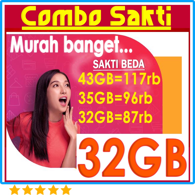 Jual Kartu Sakti Combo S111 KE1 SIJI Perdana Telkomsel Kartu Sakti Shopee Indonesia