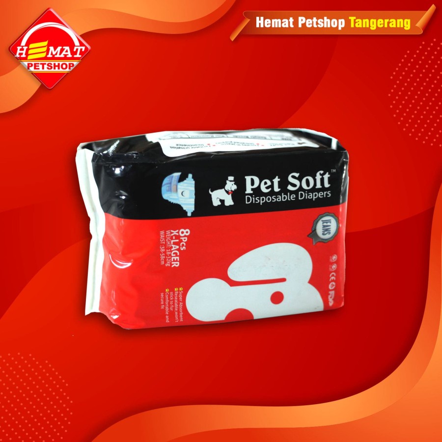 Jual Popok Pampers Anjing Kucing Pet Soft Disposable Diapers Satuan