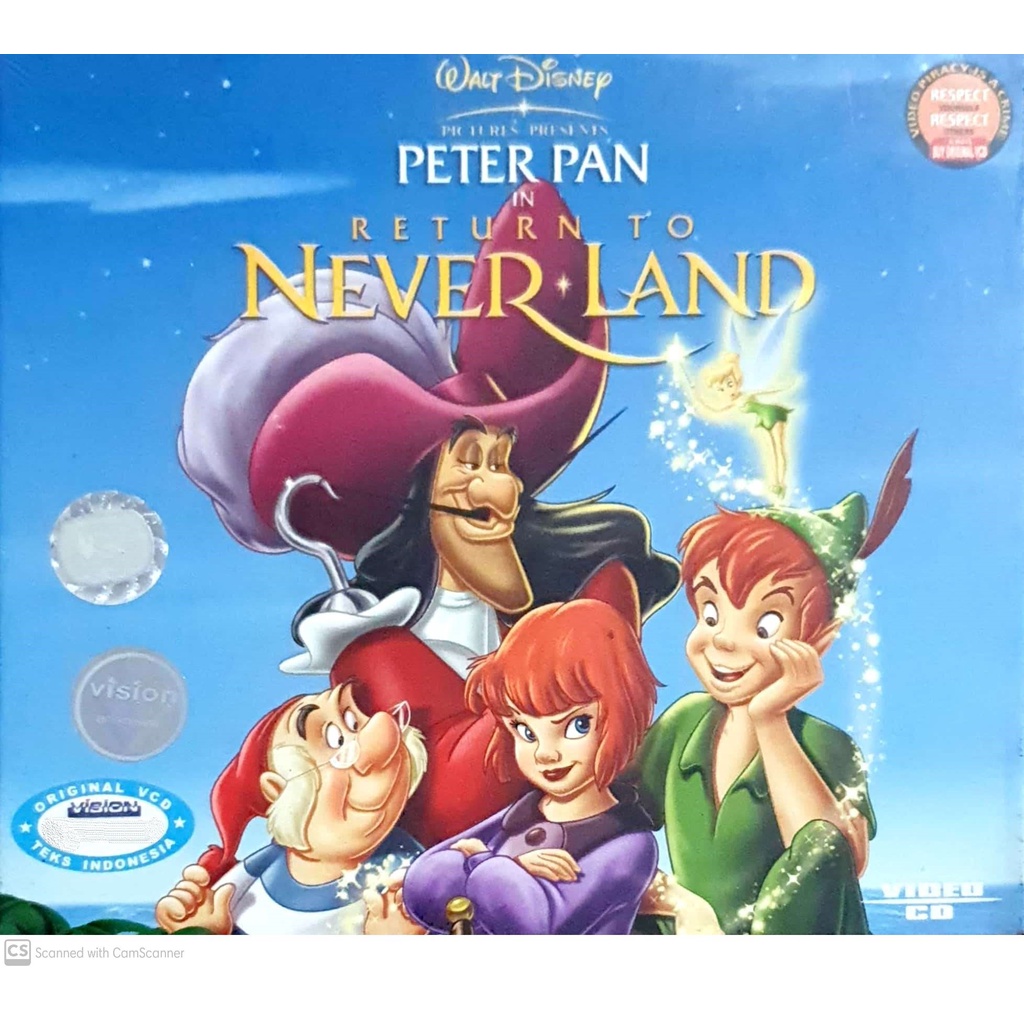 Jual Peter Pan in Return To Never Land | VCD Original | Shopee Indonesia