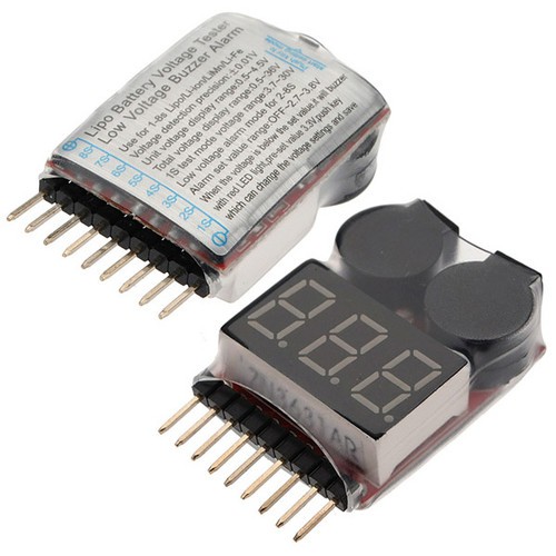 Jual Lipo Mon 2 in 1/ Lipo Buzzer / Lipo Monitor+Buzzer High Quality ...