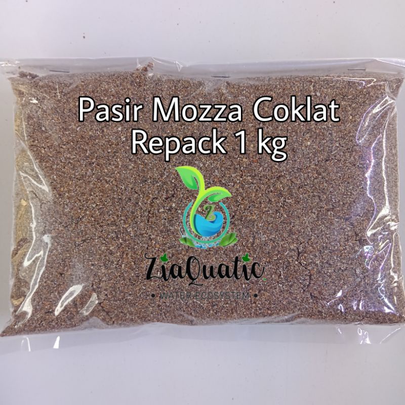 Jual Pasir Mozza Coklat halus/filter air/substrat aquarium/pasir ...