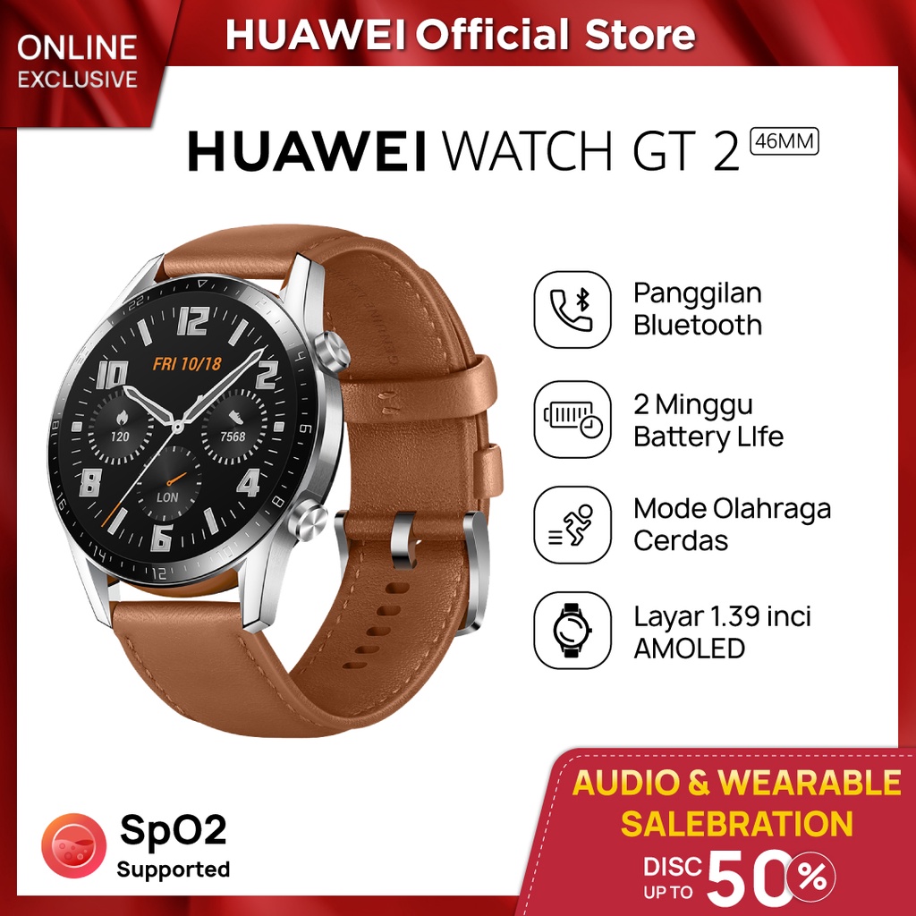 Huawei watch best sale gt2 46mm spo2