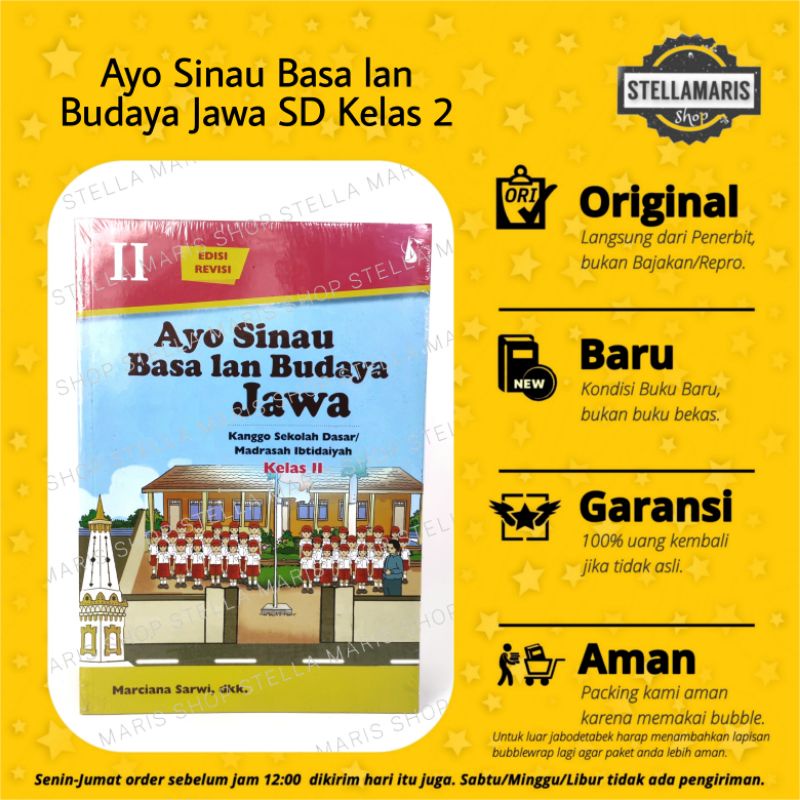 Jual Ayo Sinau Basa Lan Budaya Jawa Sd Kelas 2 Edisi Revisi Buku