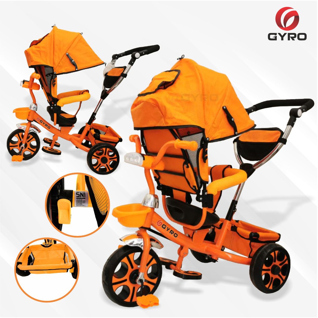 Jual Sepeda Stroller Roda 3 GYRO New | Shopee Indonesia