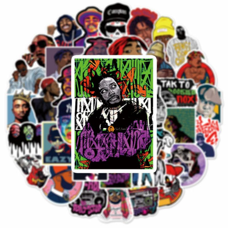 Jual Stiker Rapper Dunia Pack Style 260189- Stiker Aesthetic Keren Imut ...