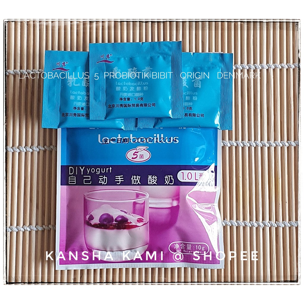 Jual BIBIT YOGURT LACTOBACILLUS PROBIOTIK YOGHURT STARTER BIANG ORIGIN DENMARK Shopee Indonesia